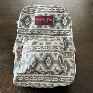 Wrangler Southwestern Aztec Print Backpack NWT Boho Western